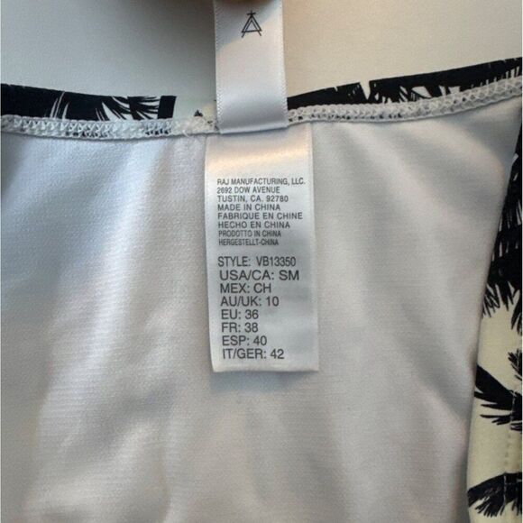 Stylish Womens Palm Tree Print Bikini Set - Size S - Picture 2 of 5